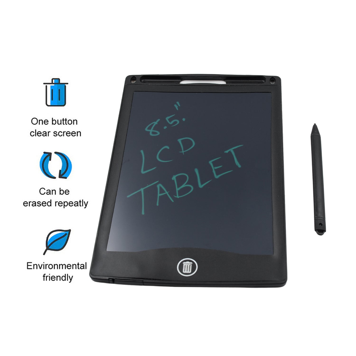 0316A PORTABLE LCD WRITING TABLET PAPERLESS MEMO DIGITAL TABLET PAD (8.5 inch) 0316A PORTABLE LCD WRITING TABLET PAPERLESS MEMO DIGITAL TABLET PAD (8.5 inch)